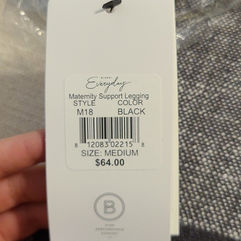 BLANQI Maternity Support Legging Med "new"